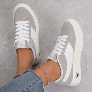 Tenis Feminino Casual Moderno Estiloso Streetwear Sapato Confortavel Moda Urbano Hype