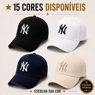 Boné New York, bordado