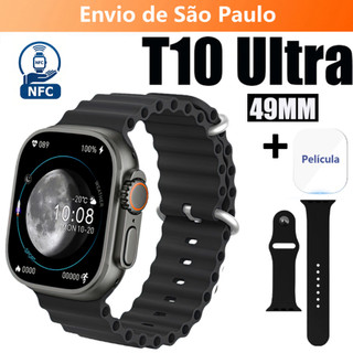 2026 Novo Mais Recente Smartwatch Relógio Inteligente Série IWO 8 T800 Ultra NFC Sem Carregamento — foto 4 — Achou Levou Brasil