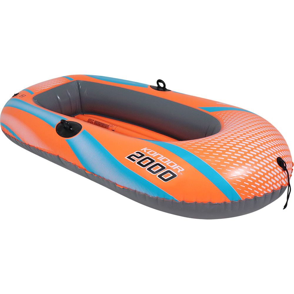 Bote Inflável Hydro-Force 2 Pessoas Rafting Com Remo + Bomba de Ar Bel ...