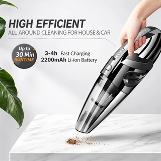 Aspirador De Pó Portátil Automotivo 70W Carro Sofá Compacto