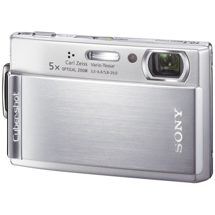 No Battery Câmera Digital Sony Cyber-shot DSC-T300 Tela Touch 3.5