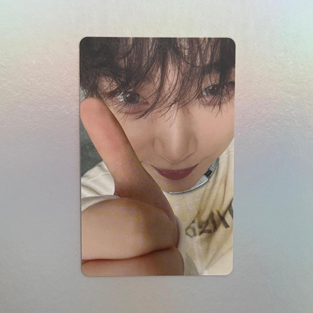OFFICIAL] SUNOO Photocard Oficial ENHYPEN Sunwoo cartão