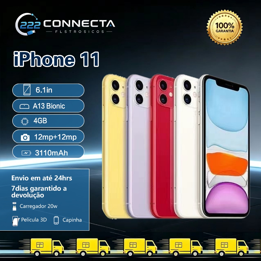 IPhone 11 64gb/128gb/256gb 100% Original | Celular IPhone Apple