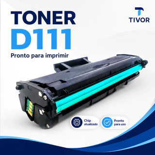 Toner Compatível D111 D111S MLT-D111S M2020 M2020W M2070 M2070W Preto com Chip Atualizado