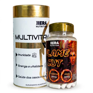Kit Fire - Multivitamínico A-Z + Termogênico Flame Cut