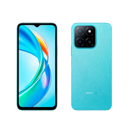 Smartphone Honor X5b Plus Ocean Blue 256GB 8GB RAM (4GB 4GB) – Tela 90Hz e Super Bateria de 5200mAh