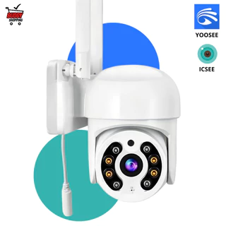 Câmera IP Wi-Fi Aitek IP 1080P Full HD Visão Noturna Colorida 2.4GHz iCSee ou Yoosee