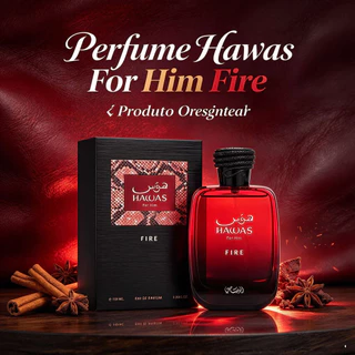 Perfume Árabe Rasasi Hawas Fire Eau de Parfum 100ml Importado