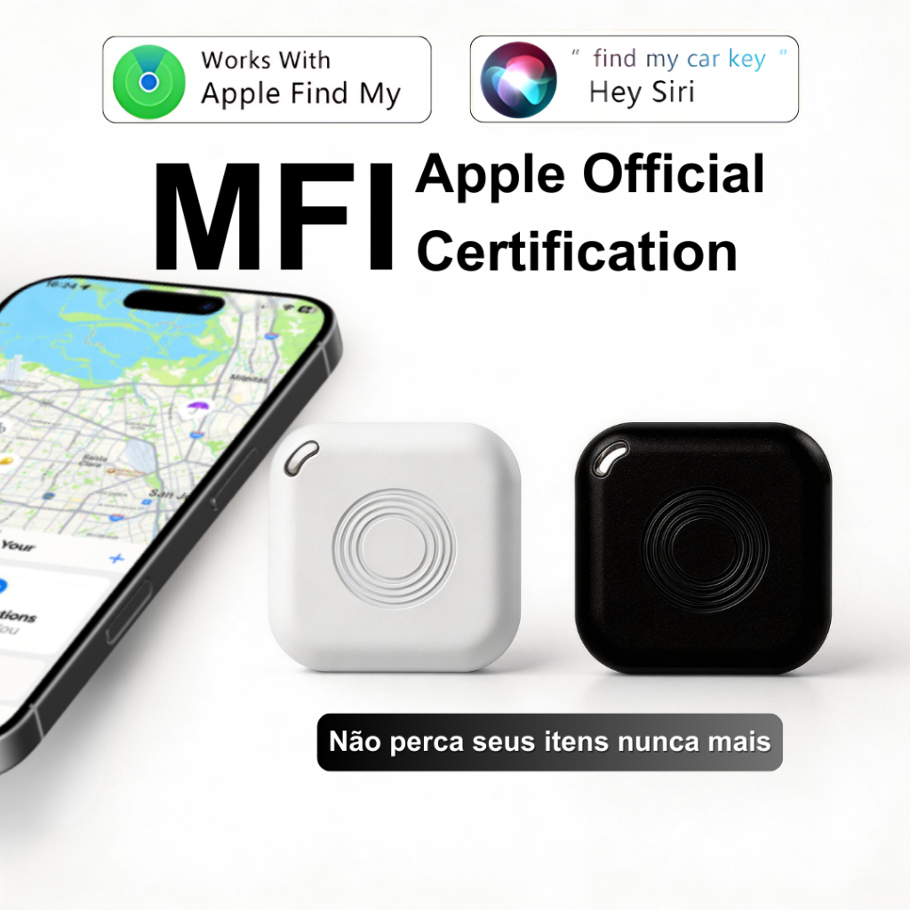 Kit Smart Tag Rastreador Bluetooth Localizador p/ iPhone iOS | Apple ...