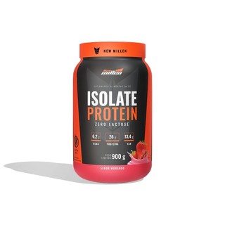Whey Protein Isolado Zero Lactose Isolate Protein 900g New Millen — foto 6 — Achou Levou Brasil