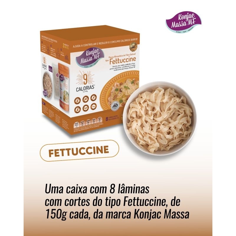 Kit 8 Konjac Box Macarrão - Lançamento Caixa Box Massa Zero