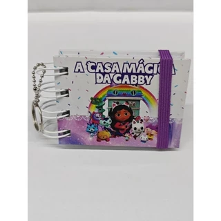 A Casa Mágica da Gabi Mini Caderno de Colorir/ Capa durac em Oferta na Shopee