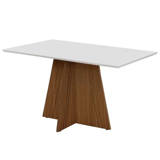 Mesa de Jantar Dublin 80x90X136 cm Dobuê em Oferta na Shopee