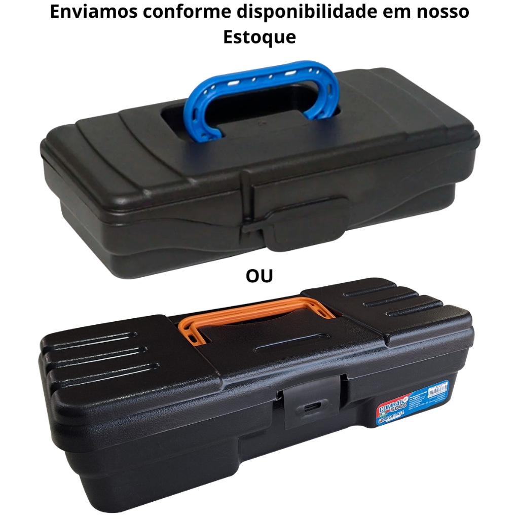 Caixa Maleta Anzóis Chumbo Girador Estojo Tralha Completa Kit