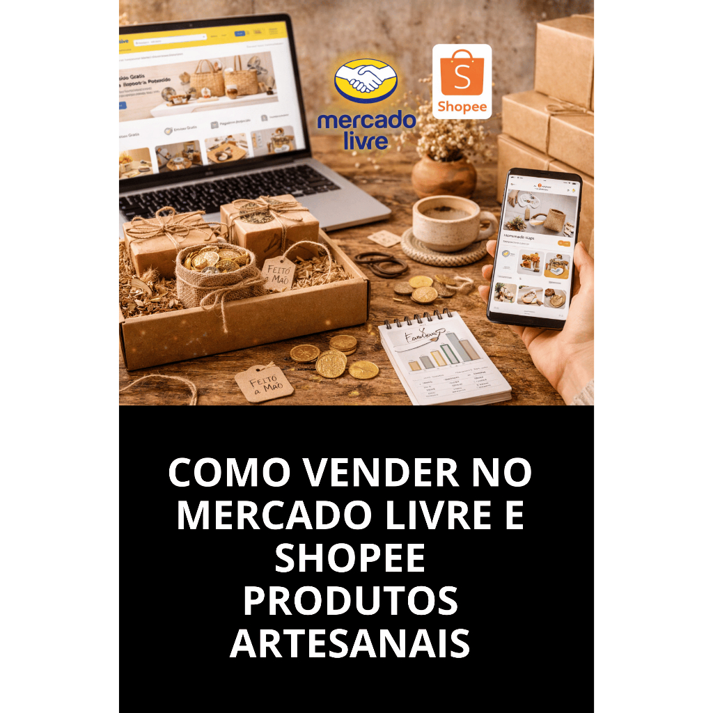 Como Vender no Mercado Livre e Shopee Produtos Artesanais | Shopee Brasil