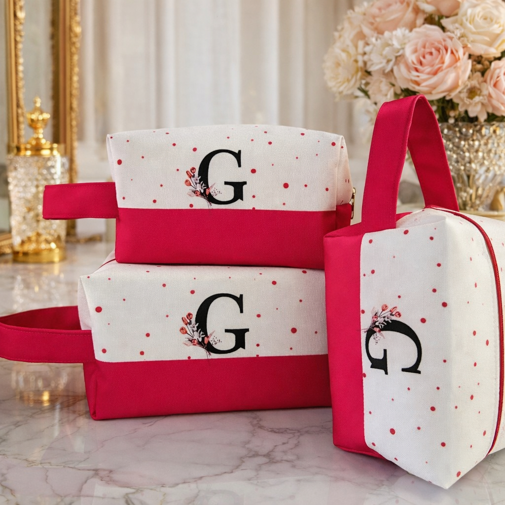 Necessaire personalizada com a inicial — foto 4