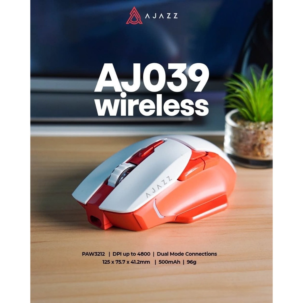 あずさま パズル Mouse Gamer Sem Fio Recarregável Tri Mode 2.4G Bluetooth