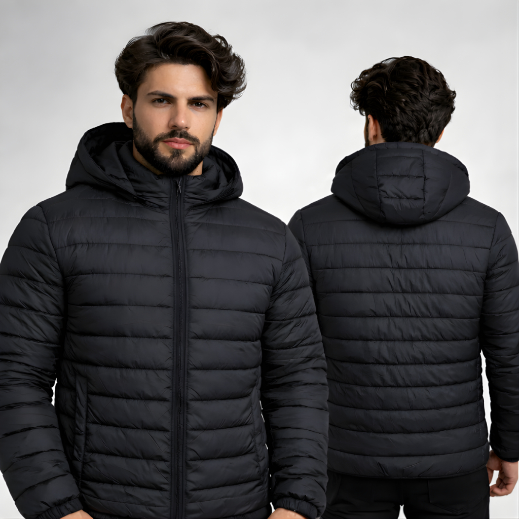 Jaqueta Puffer Bobojaco Casaco Impermeável Frio Intenso Masculina ...