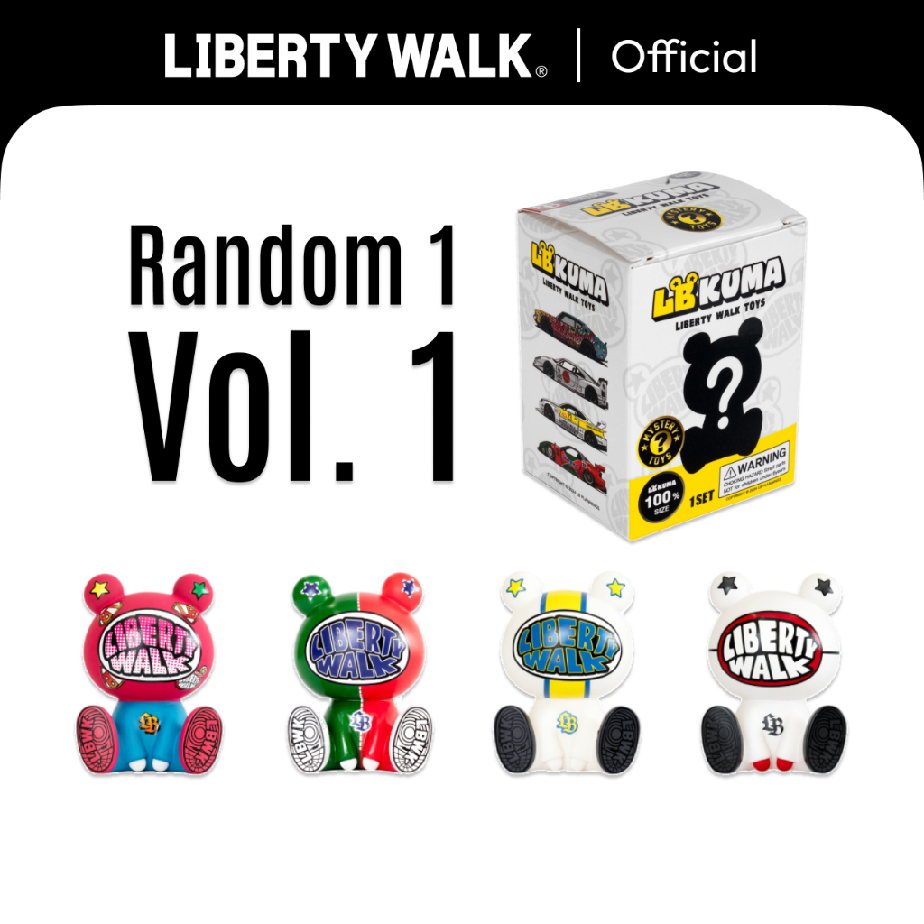 Liberty Walk LB KUMA 100% Vol1 – Includes 1 Random Figure Only