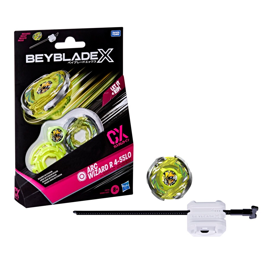 Beyblade X 2.0 Starter Pack Pião e Lançador Sortido - Hasbro G0840
