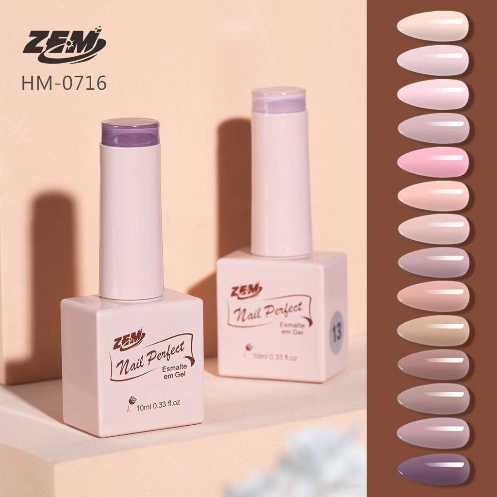 Kit 5 esmaltes em gel Zem Nail — foto 2