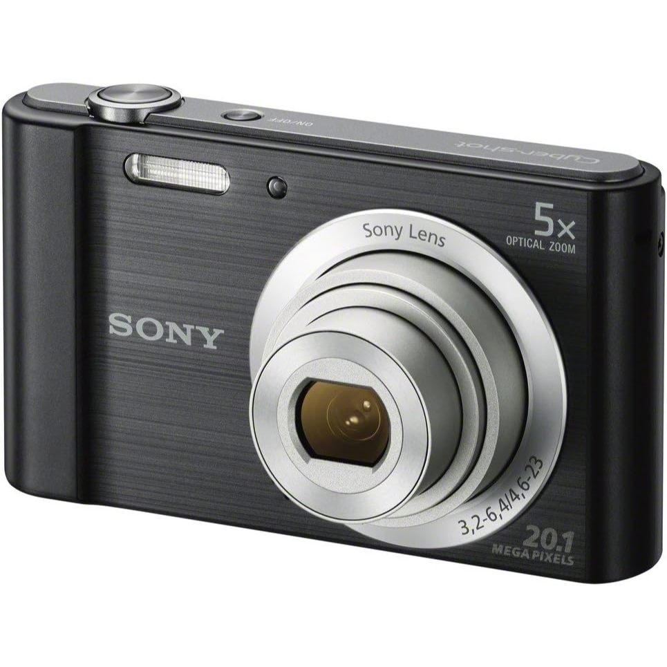 Câmera Digital Sony Cyber-shot DSC-W830 Black - 20.1MP Zoom Óptico