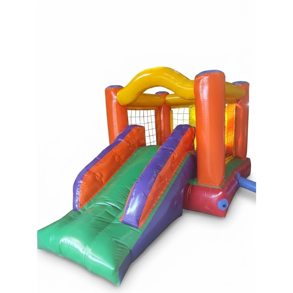 Mini Castelinho Pula Pula com Escorrega Inflável SEM MOTOR | Shopee Brasil