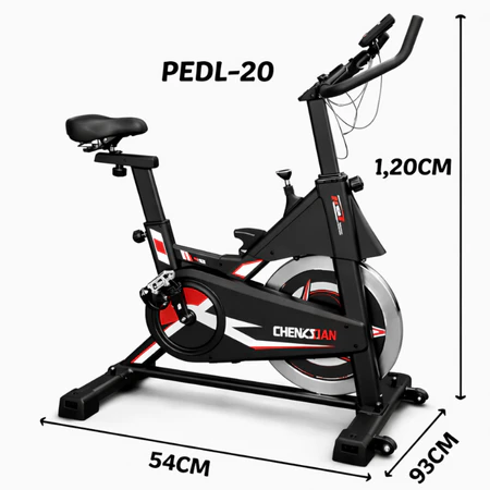 Bicicleta Ergométrica Spinning Mecânica com Display Digital Bike Indoor Casa Academia