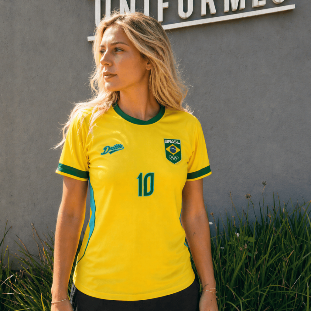 Camisa Seleção Brasileira Adulto Copa Mundo