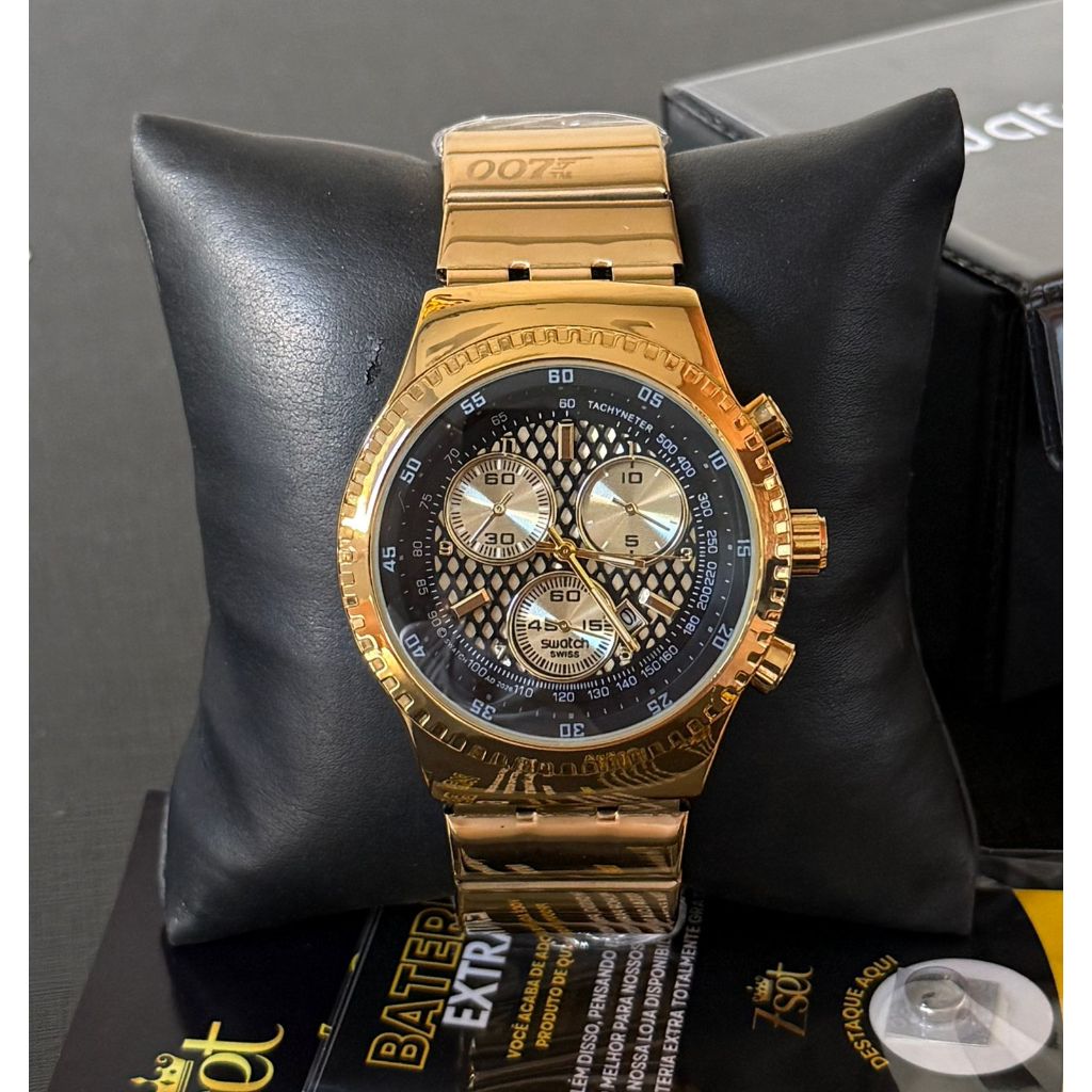 スウォッチ007　オクトパシー Swatch 007 +Caixa +Bateria Extra | Shopee Brasil