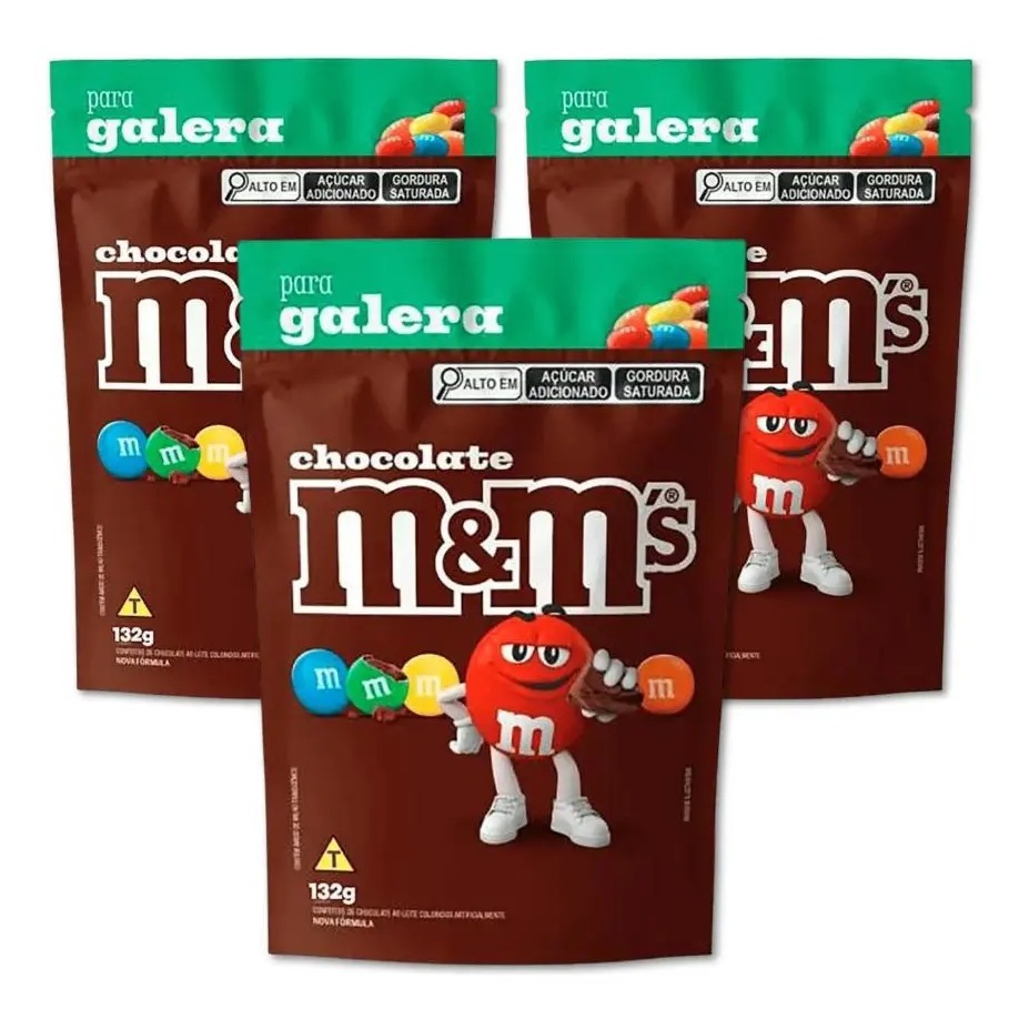m&m’s エムアンドエムズ エミネムズ マルチポット 3点セット Kit 3 Chocolate Confeito M&ms Ao Leite e Amendoim 132gr Mars 3