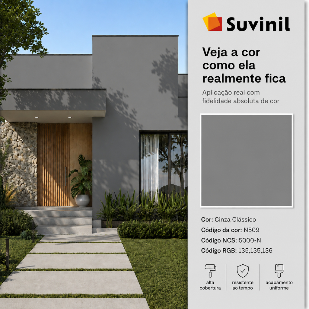 Tinta Suvinil Cinza Cromo em Oferta | Shopee 2026