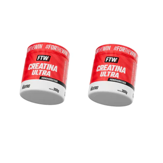 Kit 2x Creatina Ultra Pote 300g - FTW