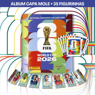 Album Capa Mole Brochura Figurinhas Copa Do Mundo Fifa 2026
