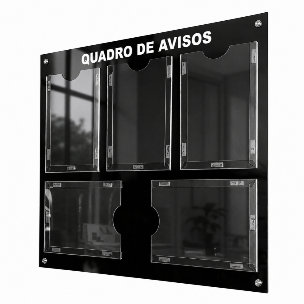 Quadro De Avisos Gestão Á Vista Escritórios Mural Empresas 5