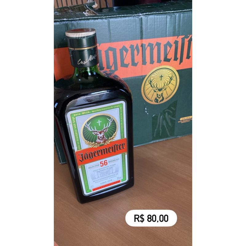 Licor Jaegermaster Jaeger | Shopee Brasil