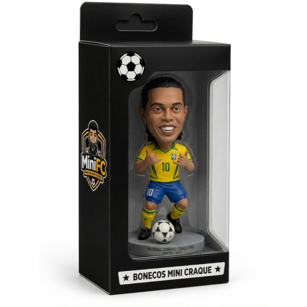 Boneco Ronaldinho em Oferta | Shopee 2026