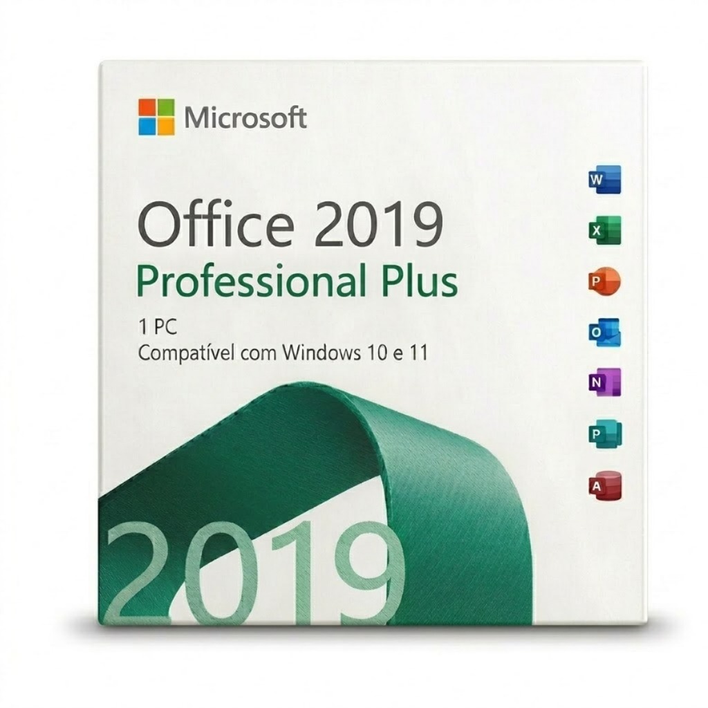 Microsoft Office 2019 Profissional Plus - Entrega Física- Cartão