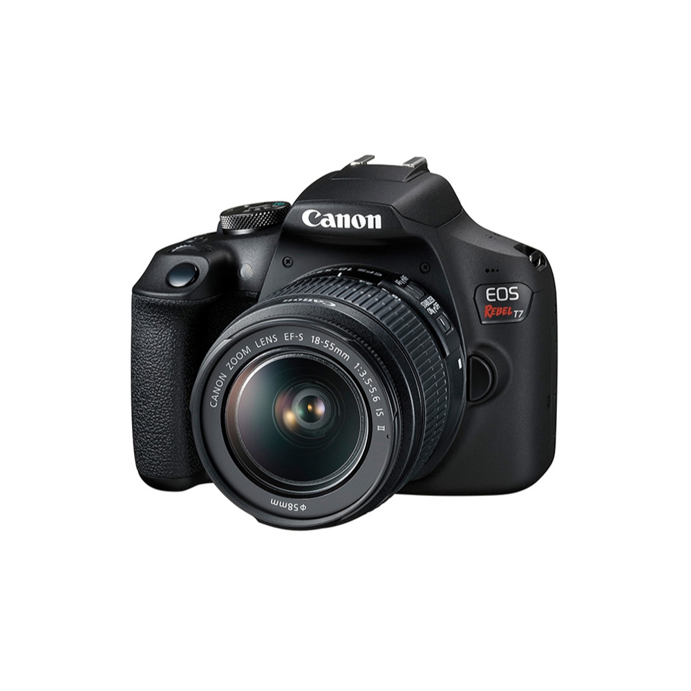 Lente Objetiva Canon EF-S 55-250mm f4 5.6 Is Stm Preta em Promoção