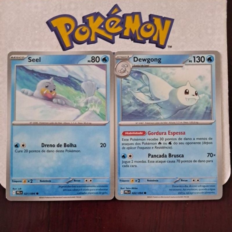 Dewgong em Promoção na Shopee Brasil 2026