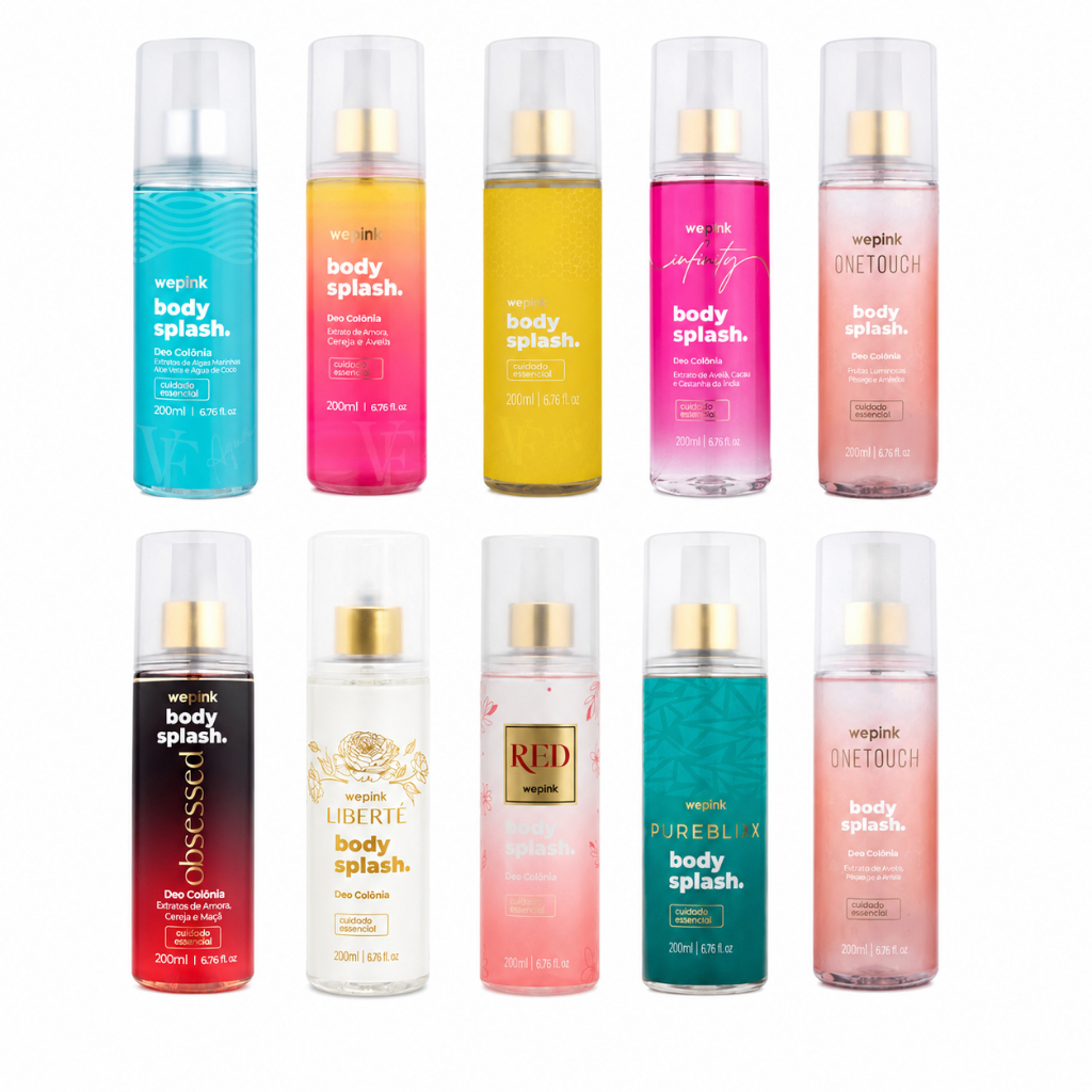 Body splash - Wepink - Todos as fragrâncias dentro do anuncio | Shopee ...