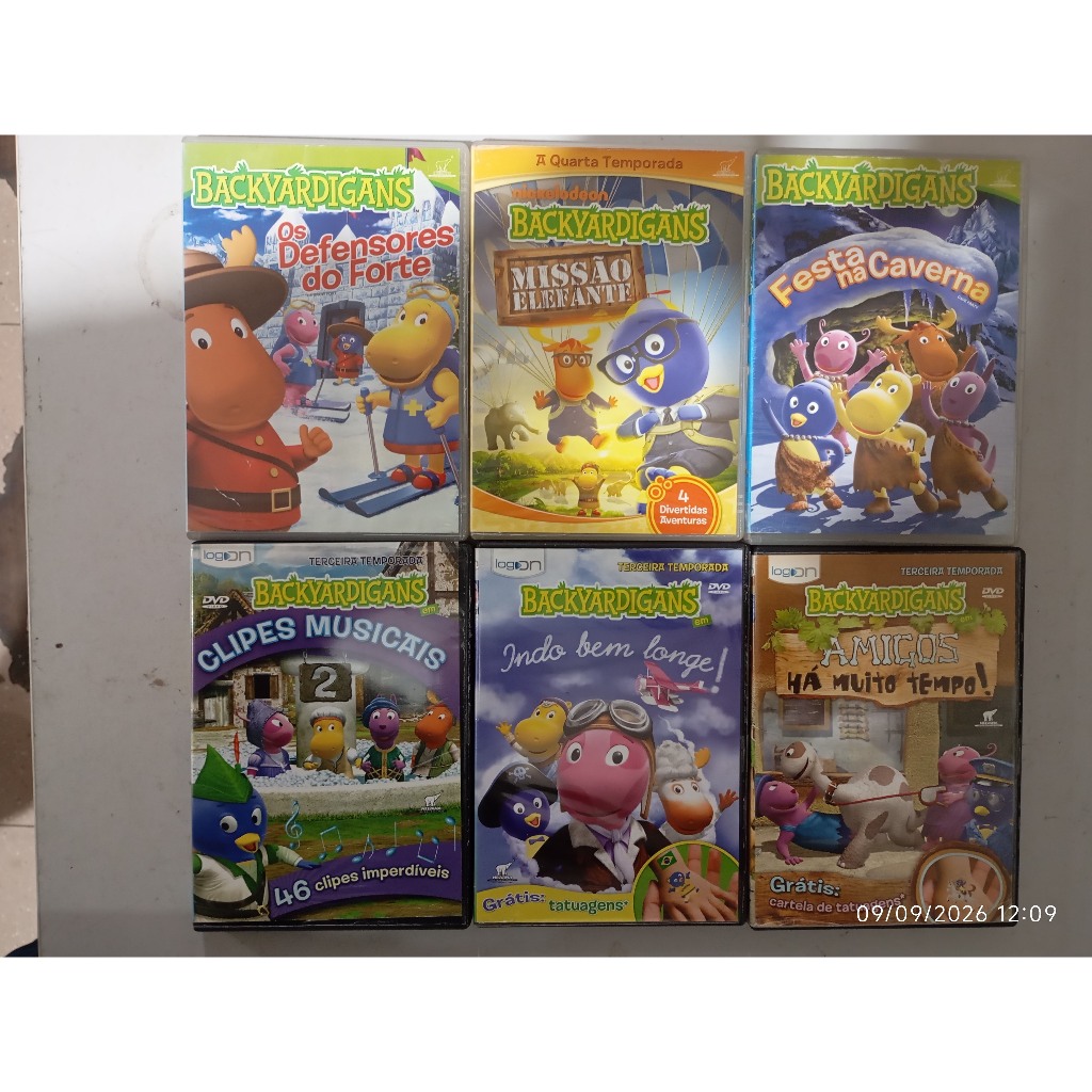 DVD Backyardigans em Oferta | Shopee 2026