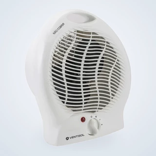 Aquecedor Eletrico Portatil Ventisol Termo A1 1500W e 2000w Branco Aquece ou Ventila Cozinha Sala Quarto