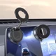 Suporte Magnético Para Carro Dobrável Com Rotação 360° E Fixação A Vácuo Para Smartphone