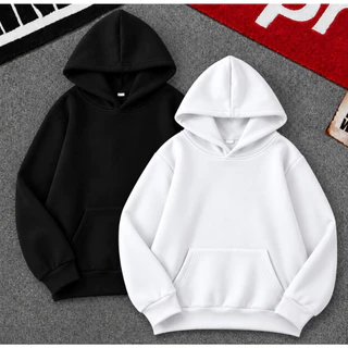 POLAR BEAR Kit 2 Moletom com capuz Canguru Estilo ideal Para O Verão Confortável Estiloso Liso sem Estampa