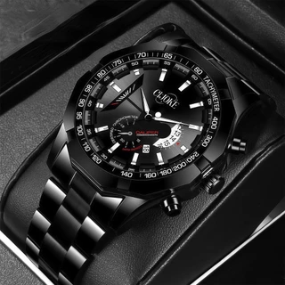Relógio Masculino Quartzo Novo à Prova d'Água Perfeito para Estilo Profissional, Casual e Esportivo