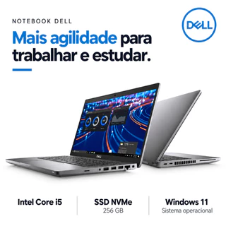 Notebook Profissional Dell Latitude Intel Core i5 10ª Geração 16GB RAM SSD 256GB Tela 14" Seminovo