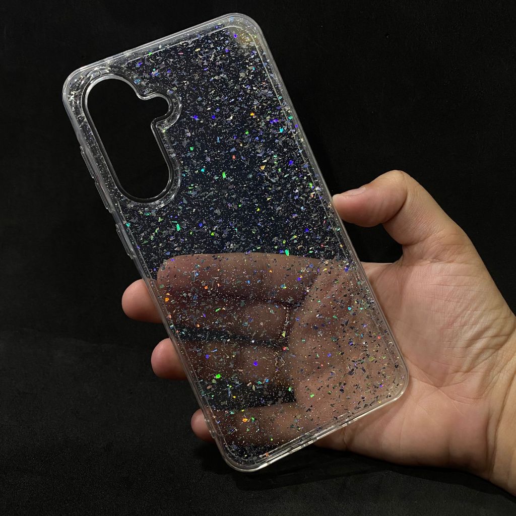 Capa Case Com Glitter Holográfico A06 A07 A15 A16 A17 A26 A36