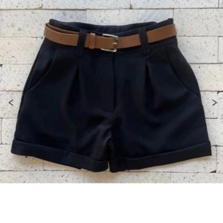 Short Alfaiataria Feminino Social Com Cinto Cintura Alta PROMOÇAO — foto 2 — Achou Levou Brasil